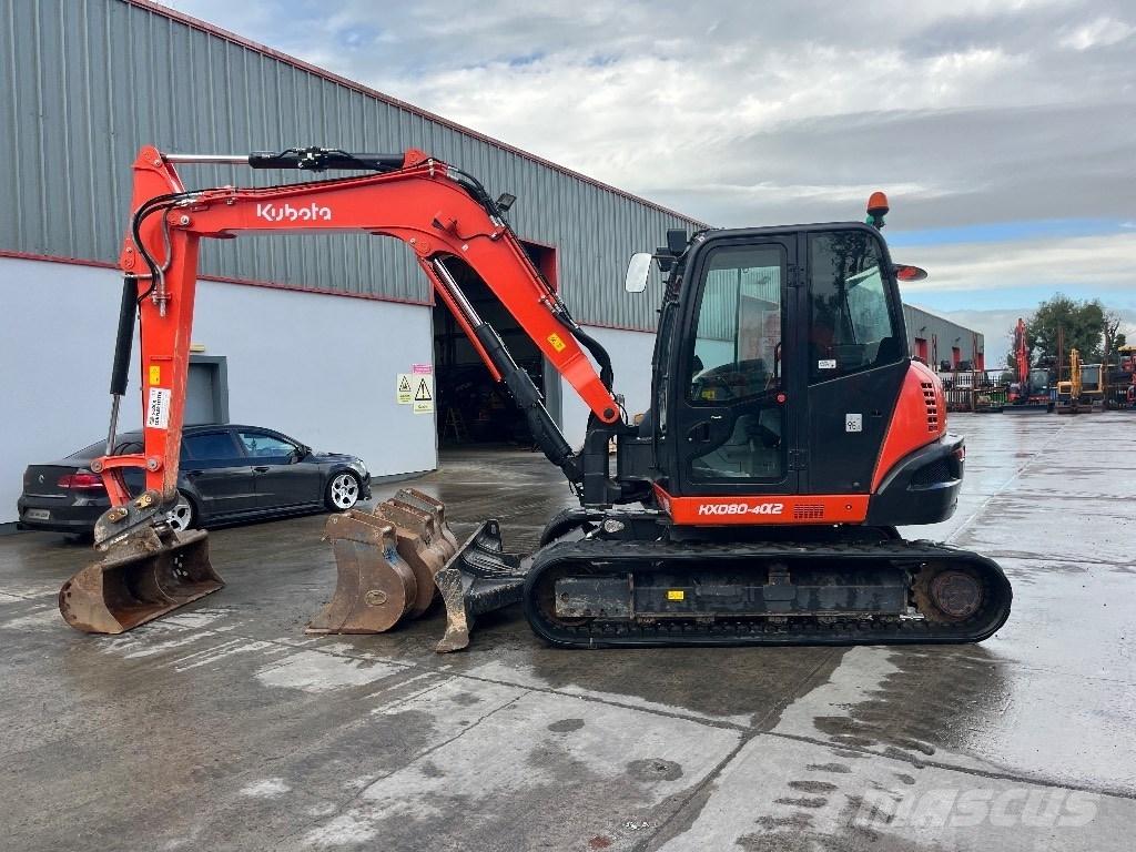 Kubota KX 080-4 حفارات وسط 7 طن - 12 طن