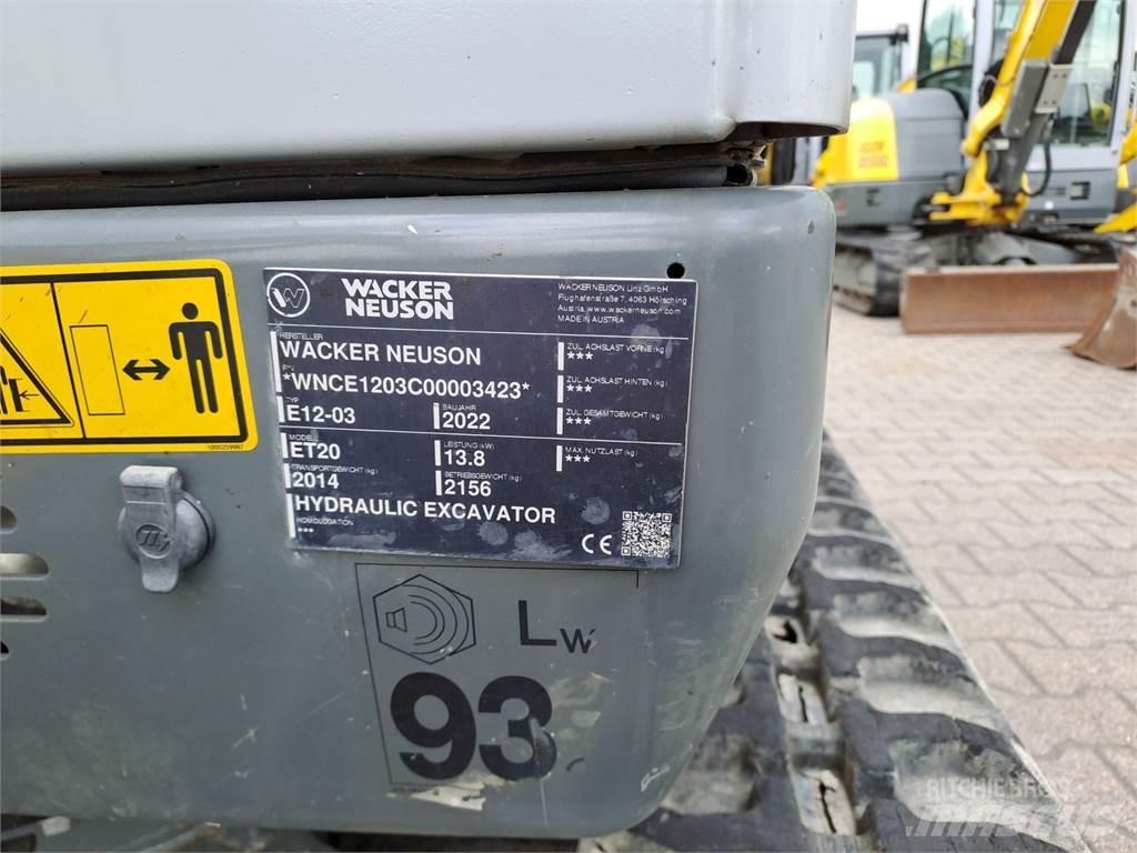 Wacker Neuson ET20 حفارات زحافة