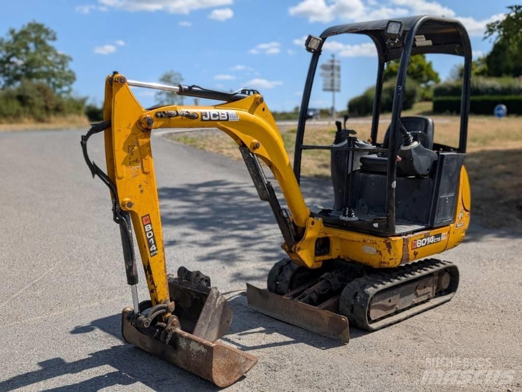JCB 8014 CTS حفارات صغيرة أقل من 7 طن (حفارات صغيرة)