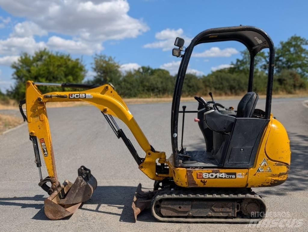 JCB 8014 CTS حفارات صغيرة أقل من 7 طن (حفارات صغيرة)
