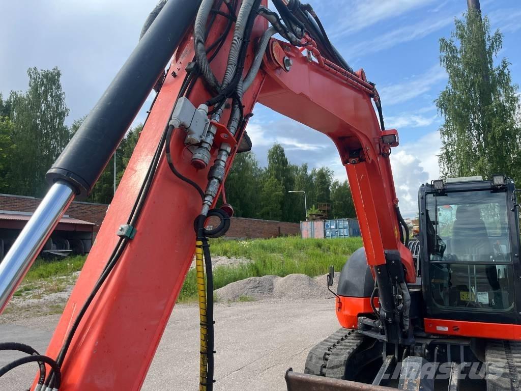 Kubota KX 080 حفارات وسط 7 طن - 12 طن