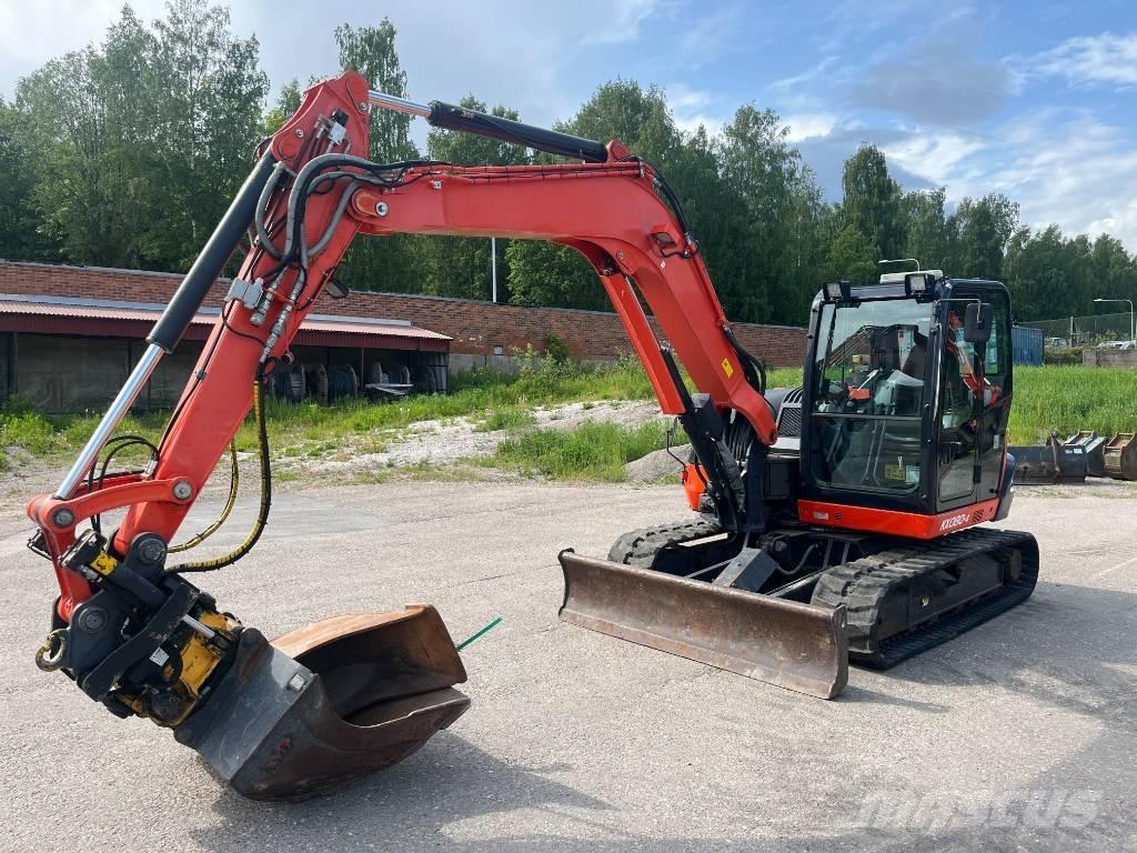 Kubota KX 080 حفارات وسط 7 طن - 12 طن