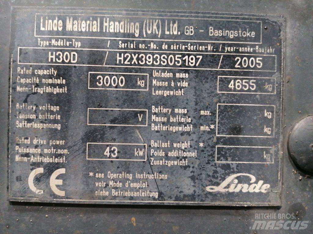 Linde H30D شاحنات الديزل