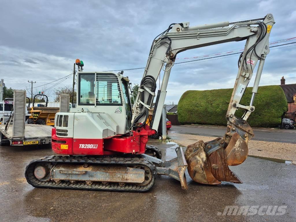 Takeuchi TB 280 FR حفارات وسط 7 طن - 12 طن