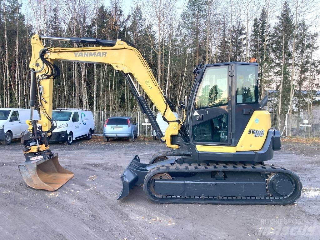 Yanmar SV 100-2A حفارات وسط 7 طن - 12 طن