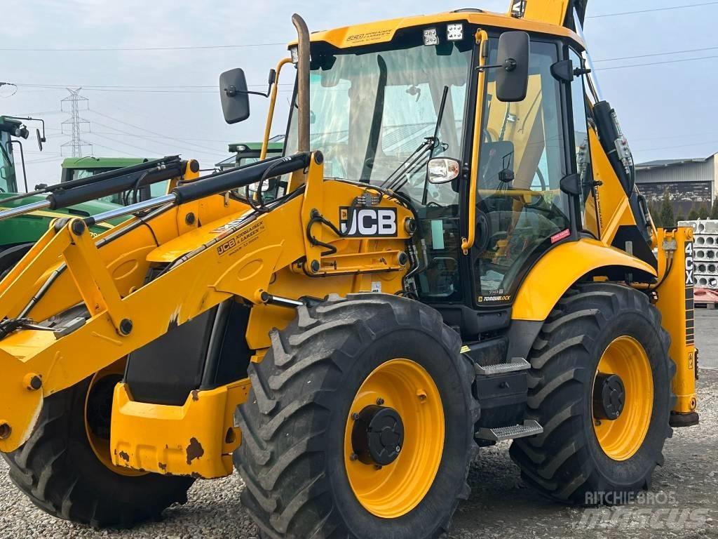 JCB 4 CX Eco لوادر ذات جرافات عكسية