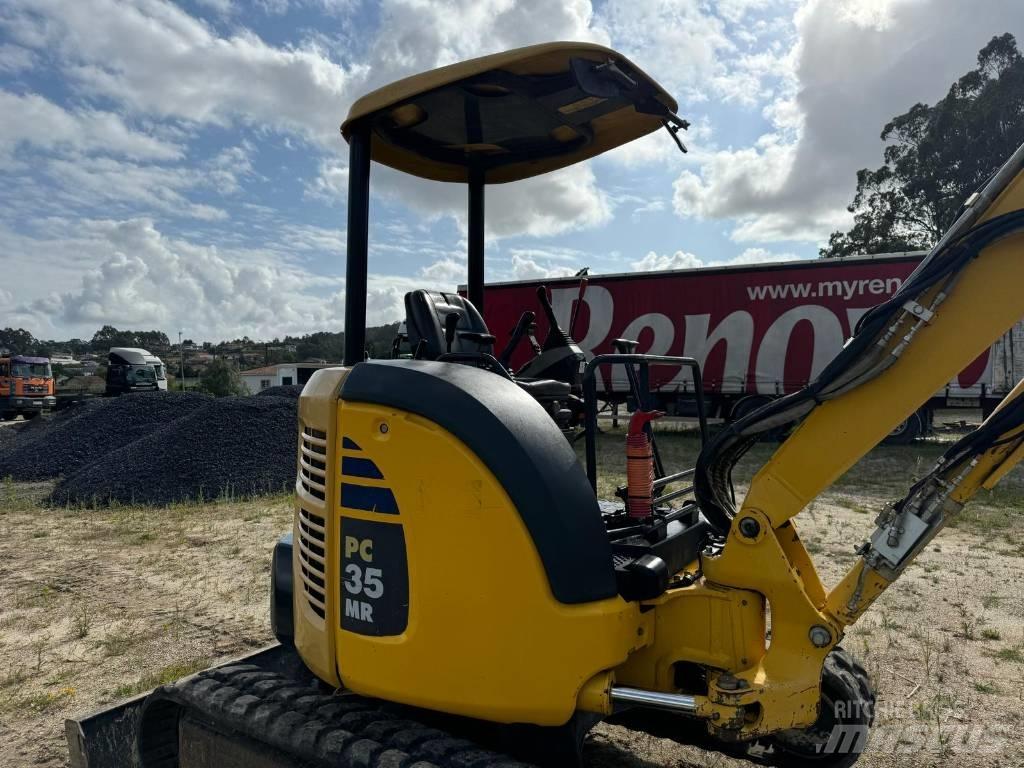 Komatsu PC 35 MR حفارات صغيرة أقل من 7 طن (حفارات صغيرة)