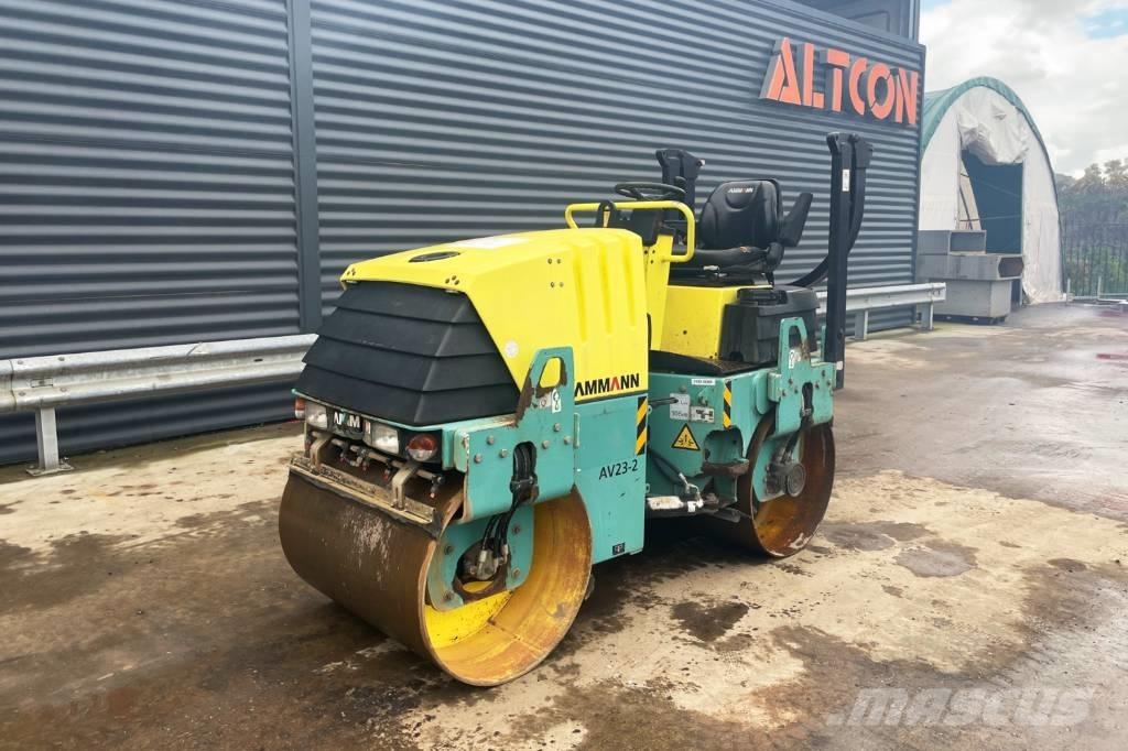 Ammann AV 23-2 مداحل ثنائية الاسطوانة
