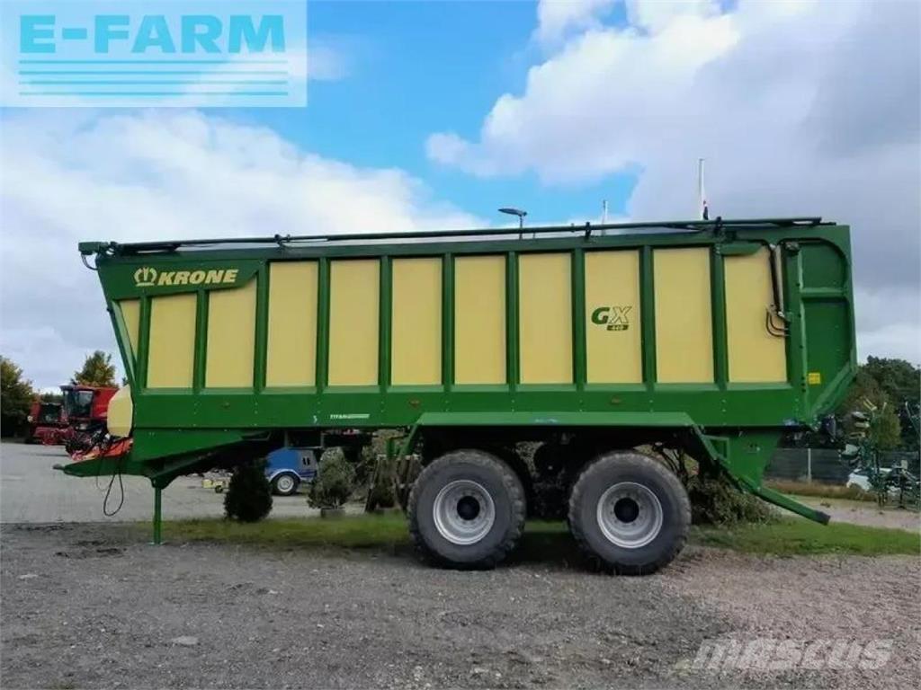 Krone gx 440 مقطورة حبوب