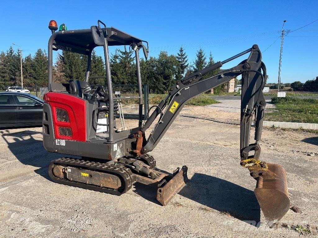 Volvo EC18D حفارات صغيرة أقل من 7 طن (حفارات صغيرة)