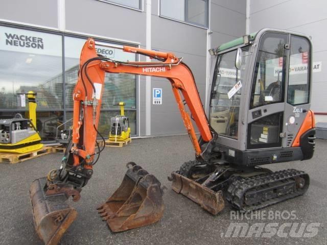 Hitachi ZX 18 حفارات صغيرة أقل من 7 طن (حفارات صغيرة)