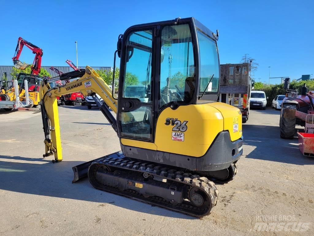 Yanmar SV 26 حفارات صغيرة أقل من 7 طن (حفارات صغيرة)