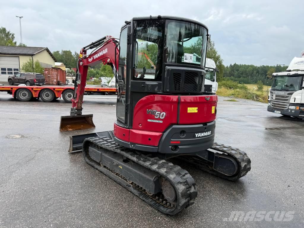 Yanmar Vio 50 حفارات صغيرة أقل من 7 طن (حفارات صغيرة)