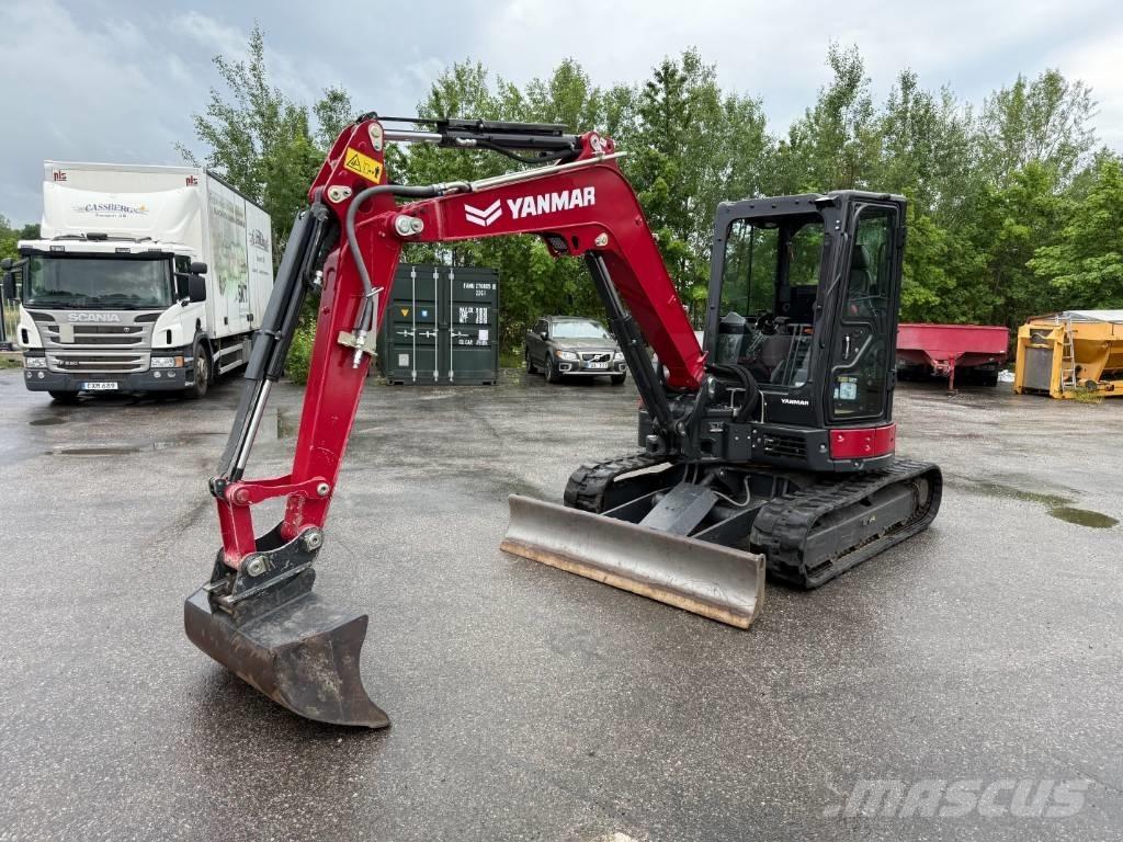 Yanmar Vio 50 حفارات صغيرة أقل من 7 طن (حفارات صغيرة)