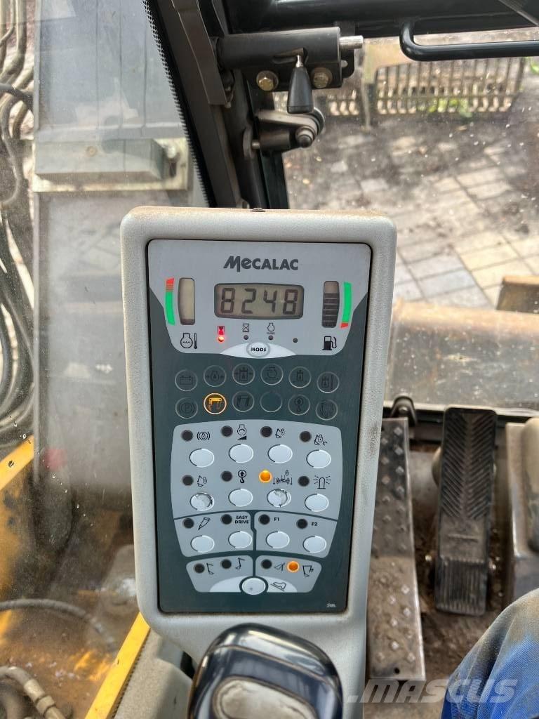 Mecalac 12 MXT لوادر ذات جرافات عكسية