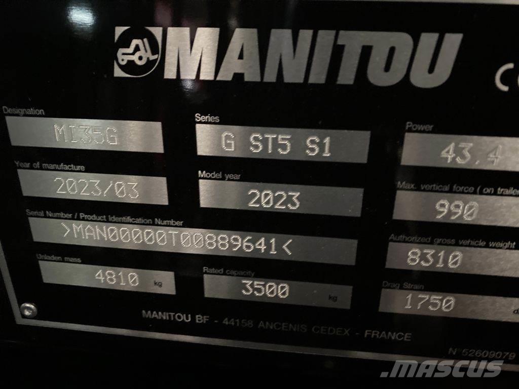 Manitou MI35G شاحنات LPG