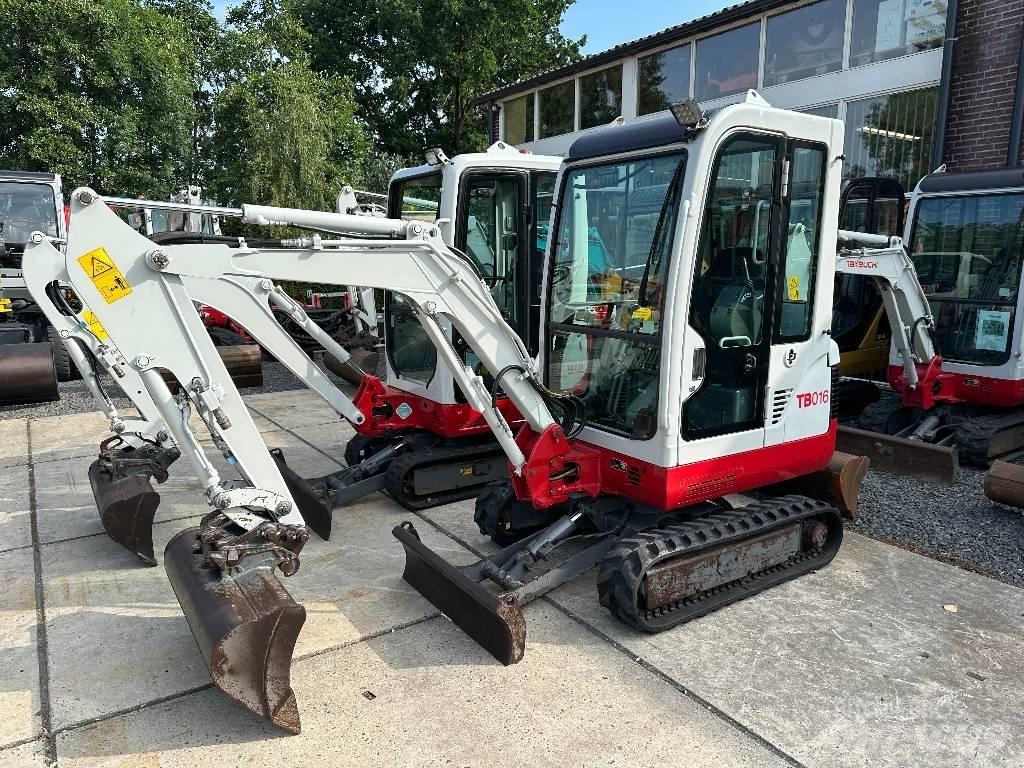 Takeuchi TB 016 R حفارات صغيرة أقل من 7 طن (حفارات صغيرة)