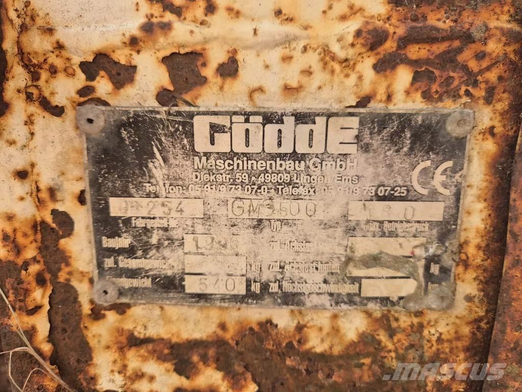  GODER Gödde GMS500 معدات الرصف الخرساني