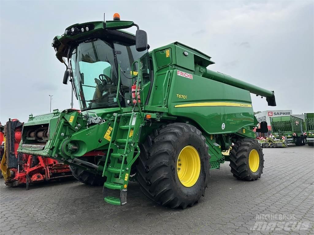 John Deere T 670 i حصادات
