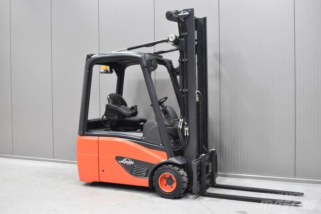 Linde E 18 - 02 شاحنات ذات رافعات شوكية تعمل بالكهرباء