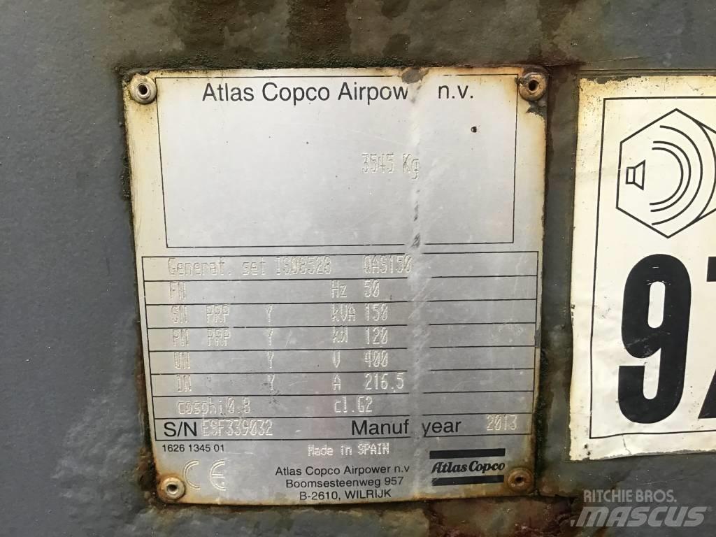 Atlas Copco QAS 150 مولدات ديزل