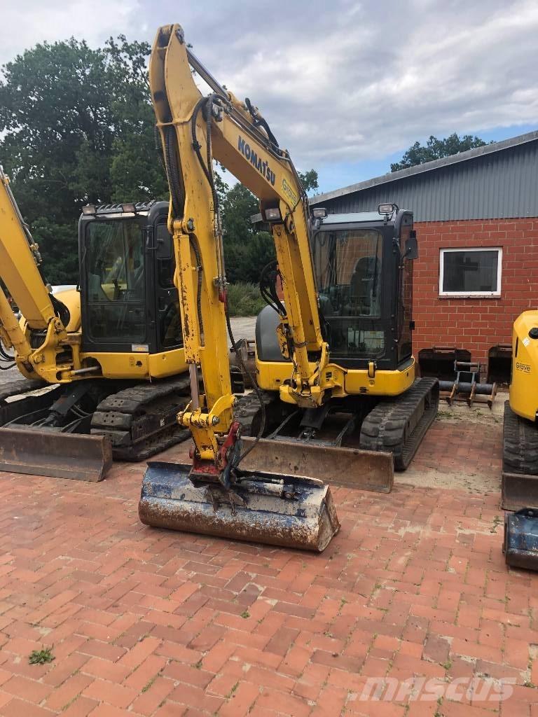 Komatsu PC55MR- 5MO حفارات صغيرة أقل من 7 طن (حفارات صغيرة)