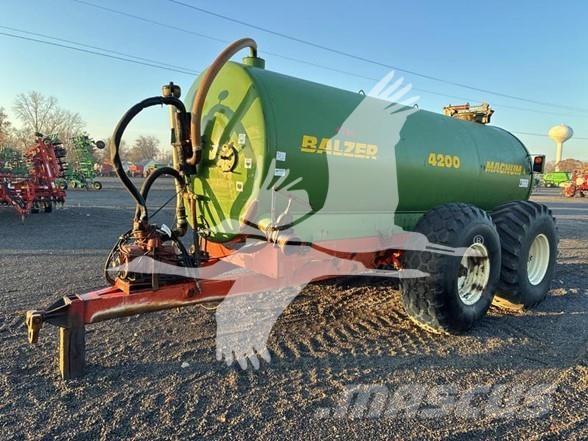 Balzer 4200 معدات توزيع السماد العضوي
