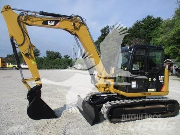 CAT 308E2 CR حفارات زحافة