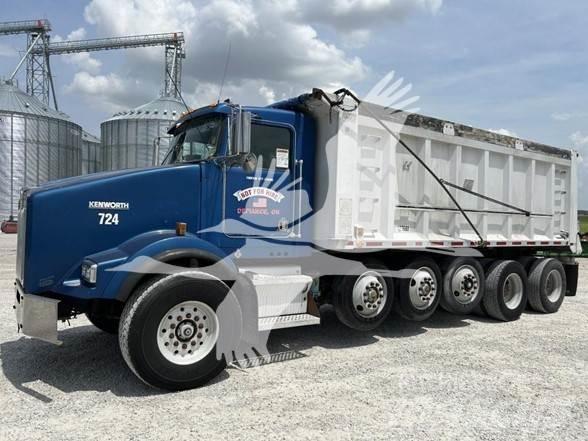 Kenworth T800 شاحنات قلابة