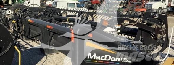 MAC DON FD70 رؤوس الحصادات الدراسات