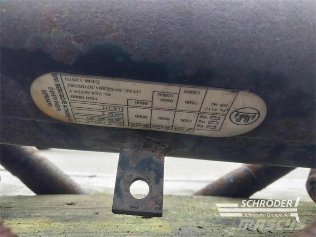 BPW - ACHSE TDB 0860 ماكينات زراعية أخرى