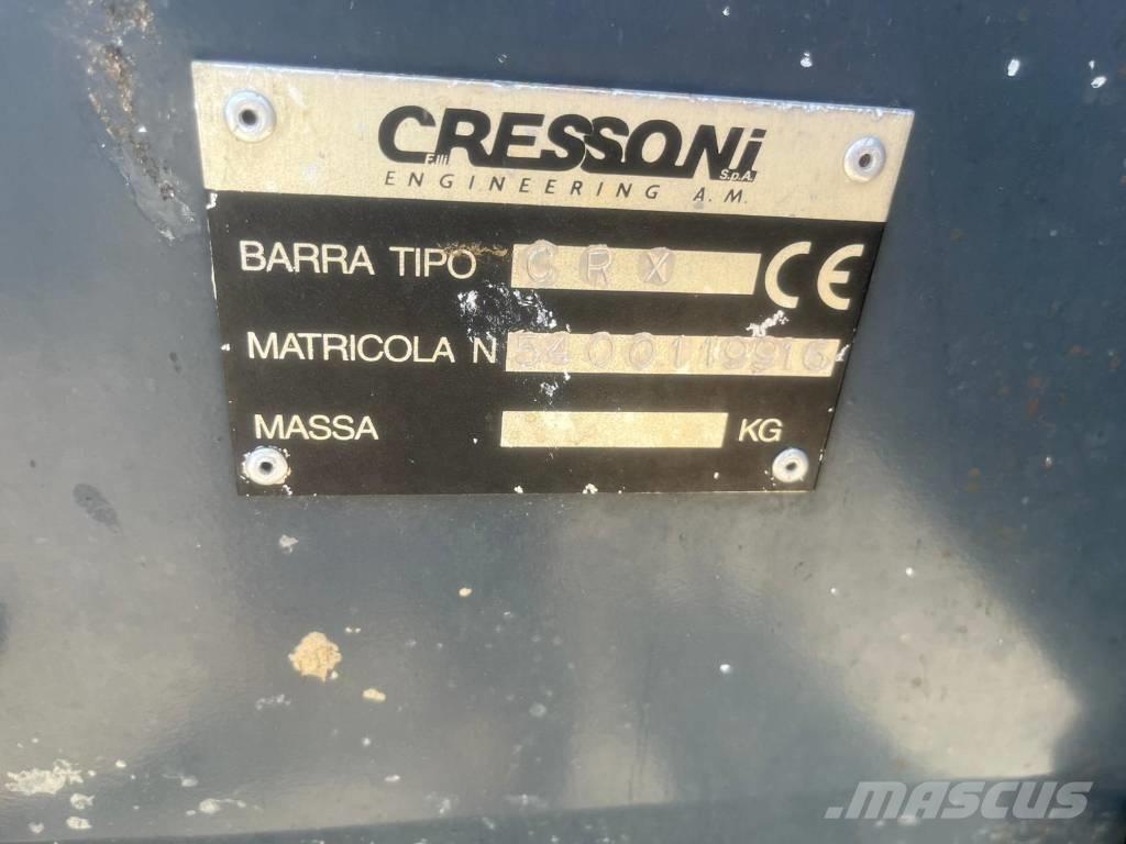 Cressoni CRX 5.40 رؤوس الحصادات الدراسات