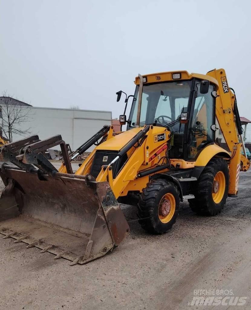 JCB 3 CX لوادر ذات جرافات عكسية