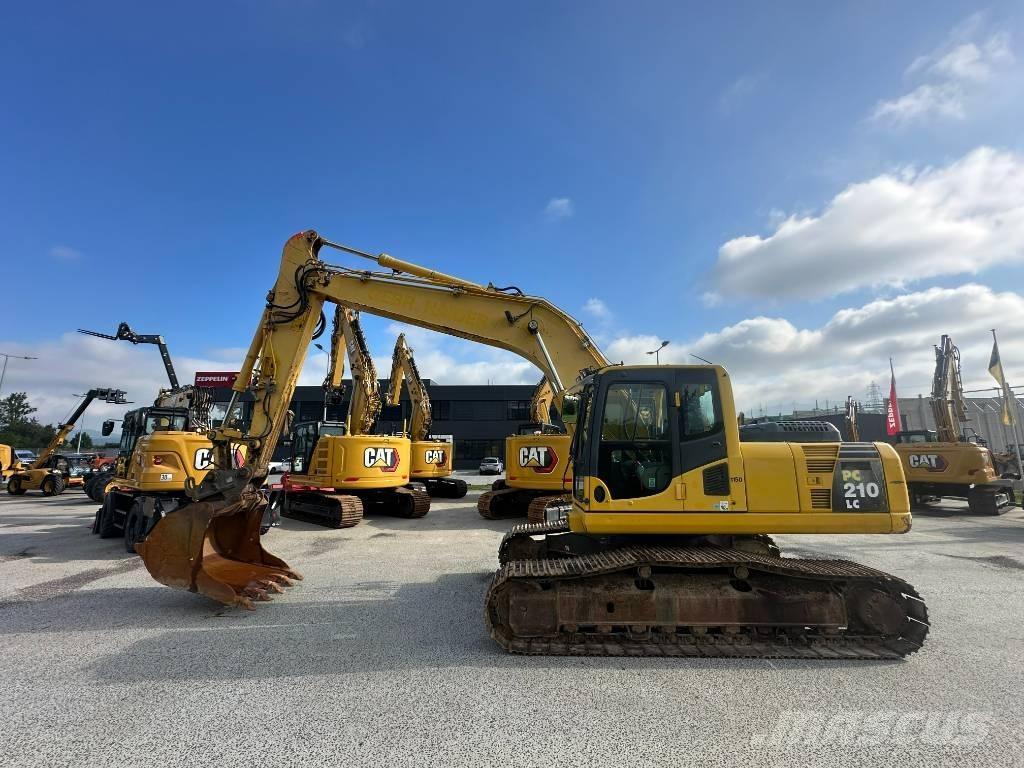 Komatsu PC 210 LC-8 حفارات زحافة