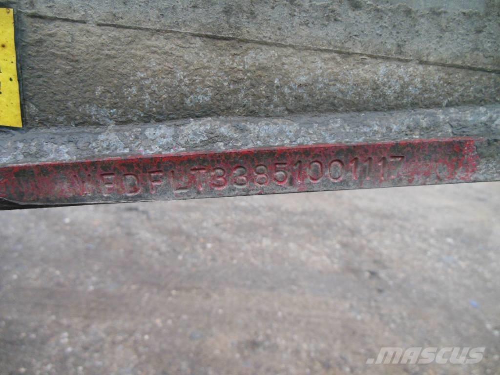 Fliegl SDS 380 نصف مقطورات حاويات