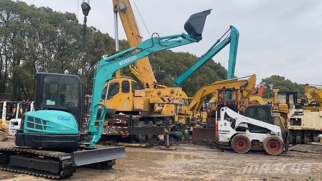 Kobelco SK 55 حفارات صغيرة أقل من 7 طن (حفارات صغيرة)