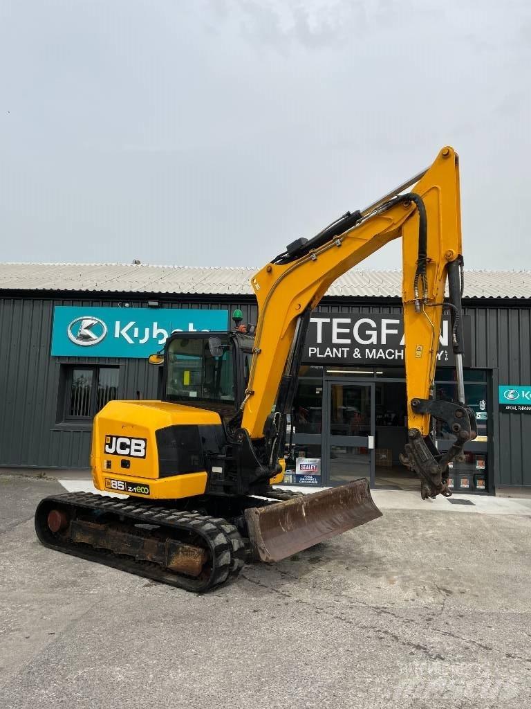 JCB 85 Z-1 حفارات وسط 7 طن - 12 طن