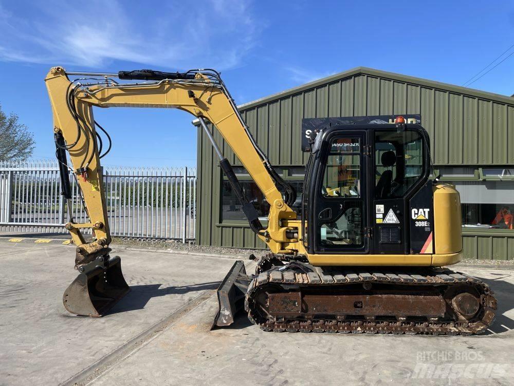 CAT 308 E 2 CR حفارات وسط 7 طن - 12 طن