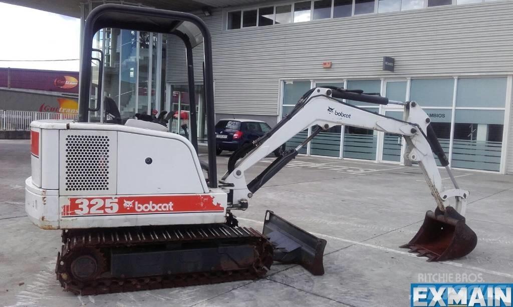 Bobcat X 325 حفارات صغيرة أقل من 7 طن (حفارات صغيرة)