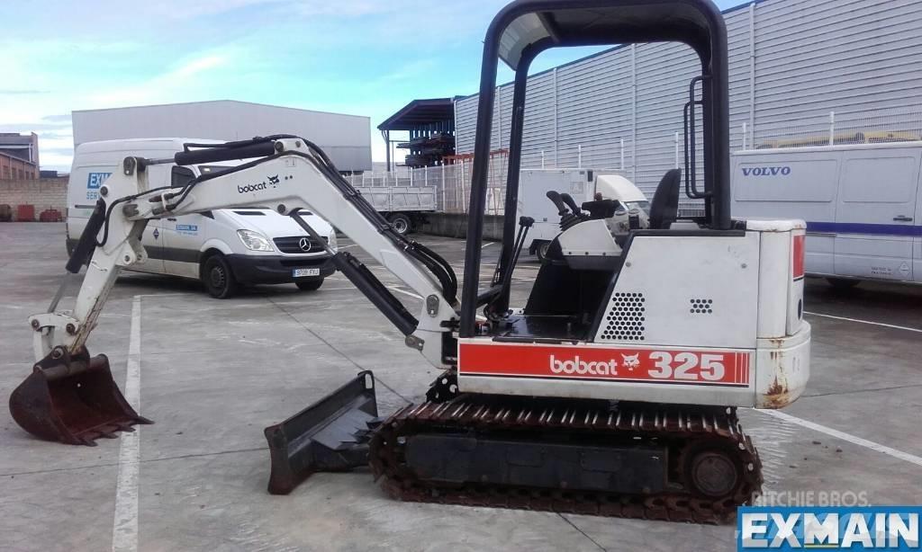 Bobcat X 325 حفارات صغيرة أقل من 7 طن (حفارات صغيرة)