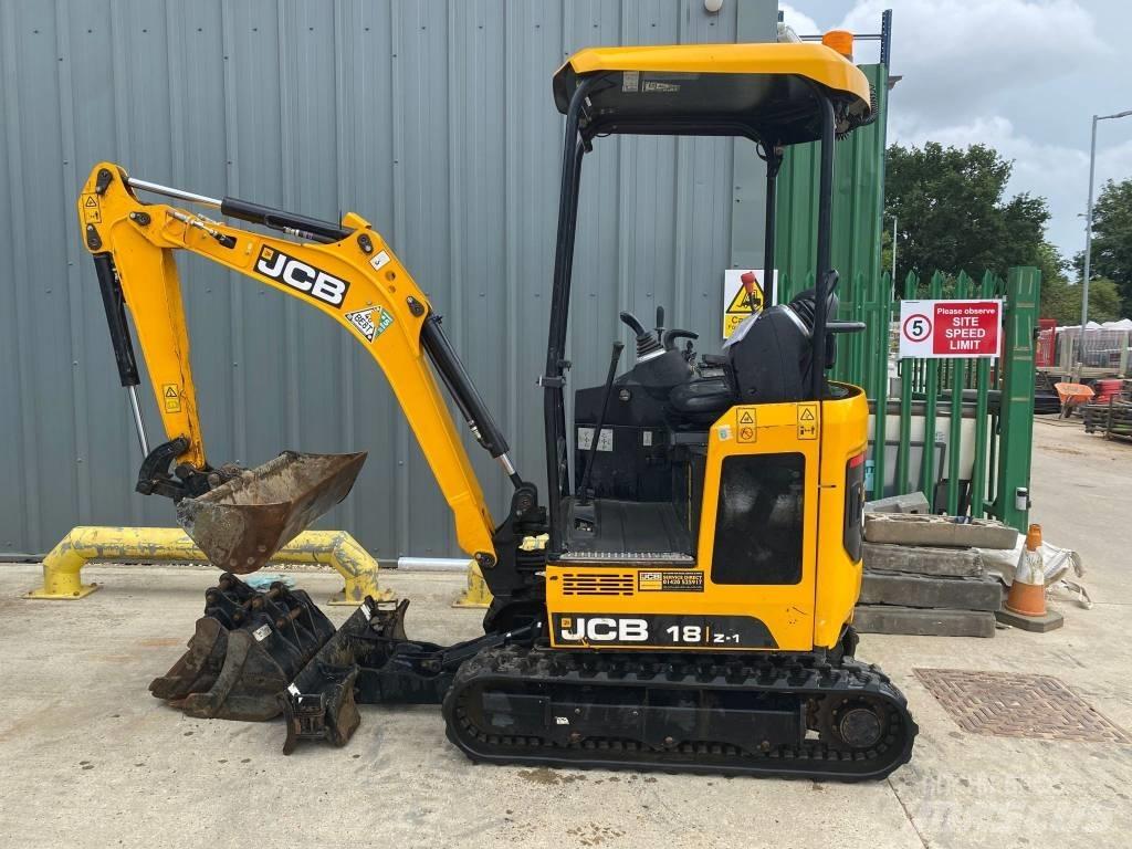 JCB 18 Z حفارات صغيرة أقل من 7 طن (حفارات صغيرة)