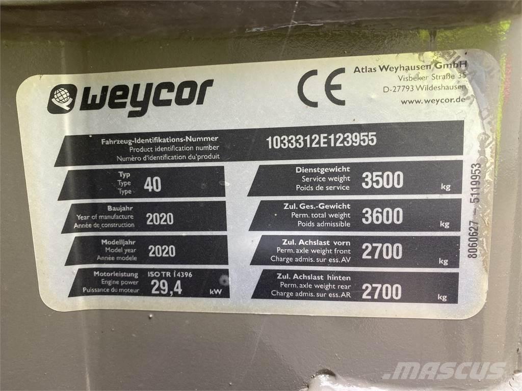 Weycor AR40 Agrar لوادر متعددة الأغراض