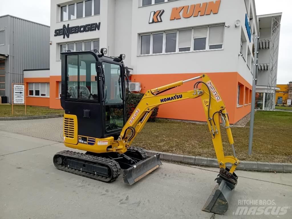 Komatsu PC 16 R-3HS حفارات صغيرة أقل من 7 طن (حفارات صغيرة)