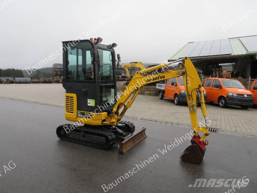 Komatsu PC 16 حفارات صغيرة أقل من 7 طن (حفارات صغيرة)