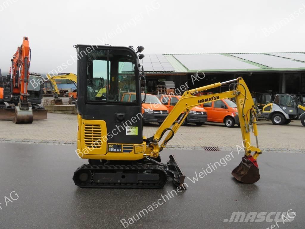 Komatsu PC 16 حفارات صغيرة أقل من 7 طن (حفارات صغيرة)