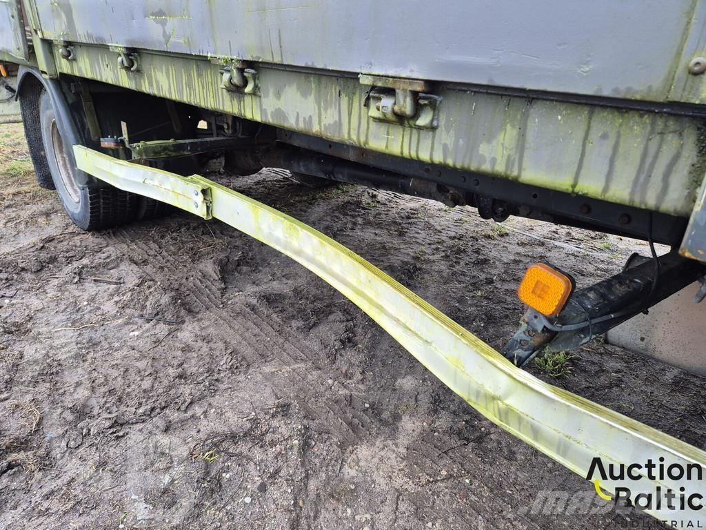 MAN LE 12.220 شاحنات مسطحة/مفصلية الجوانب