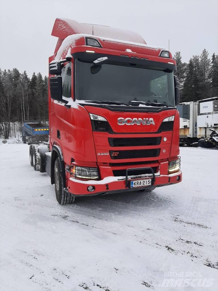 Scania R 650 شاحنات بمقصورة وهيكل