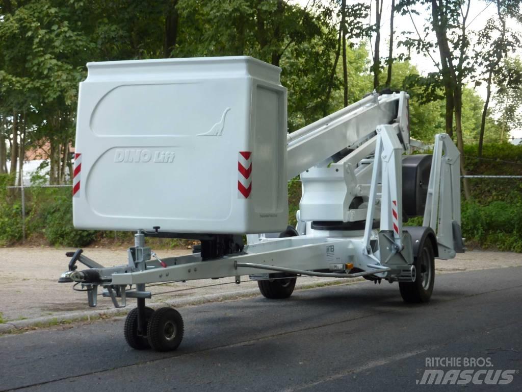 Dino 180 XT II المنصات الهوائية المثبتة على مقطورة
