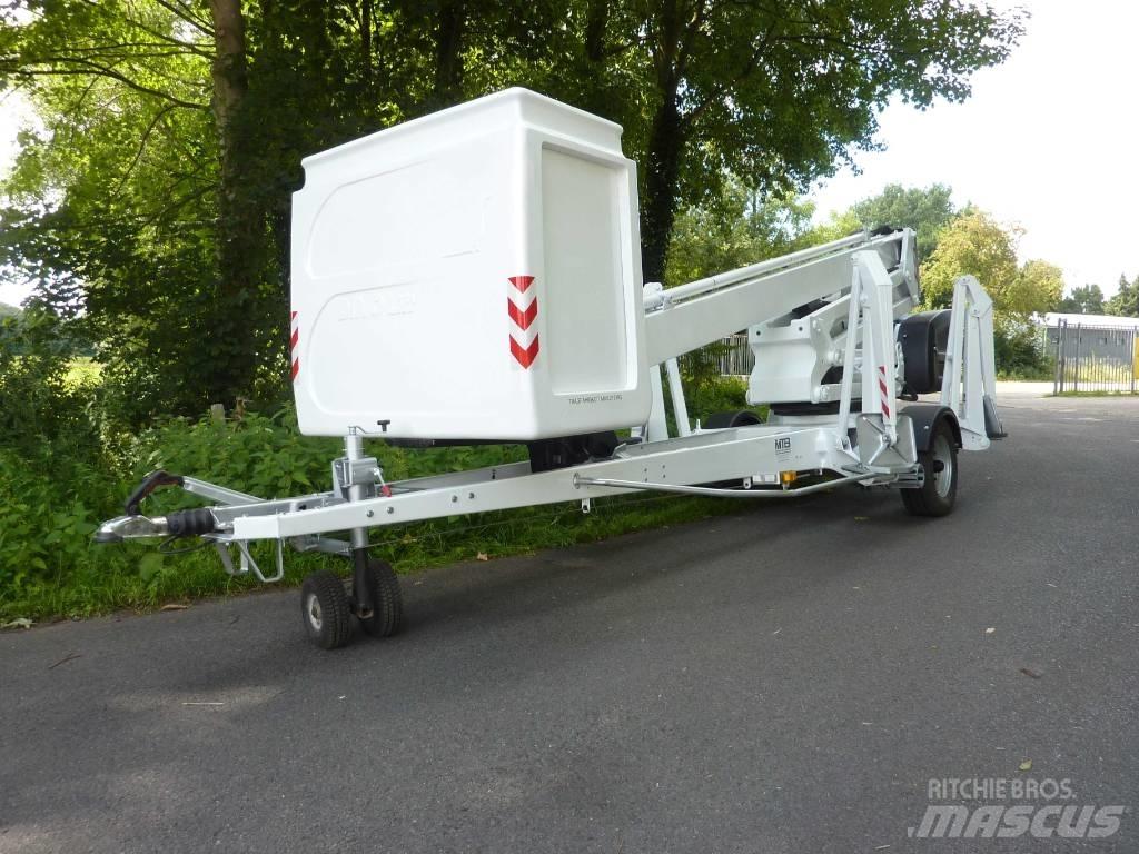 Dino 180 XT II المنصات الهوائية المثبتة على مقطورة