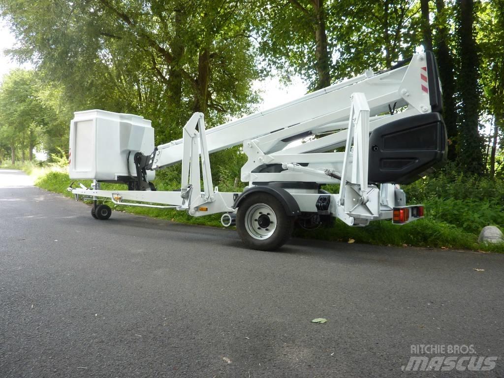 Dino 180 XT II المنصات الهوائية المثبتة على مقطورة
